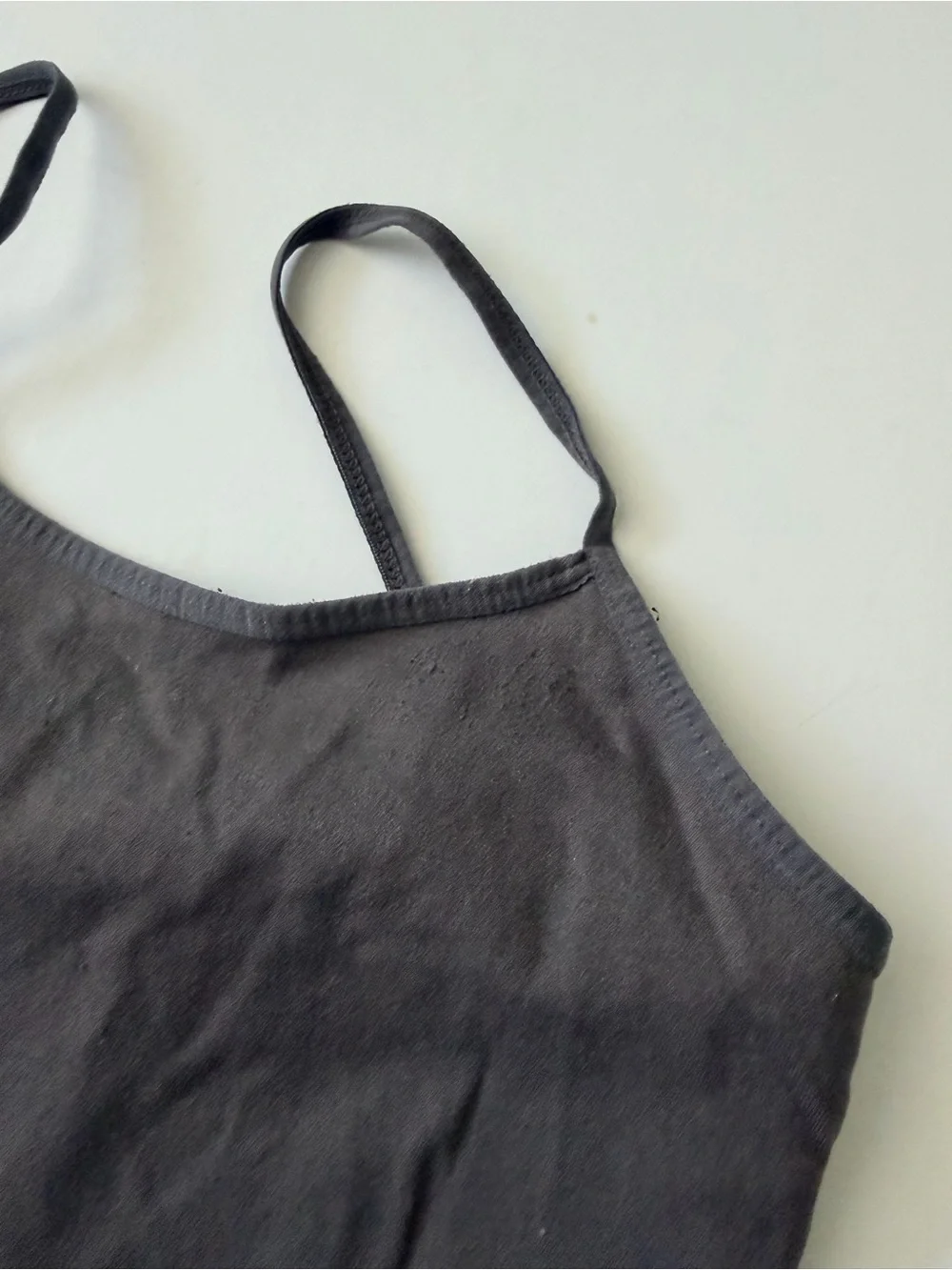 Kathy Everyday Black Spaghetti-Strap cami